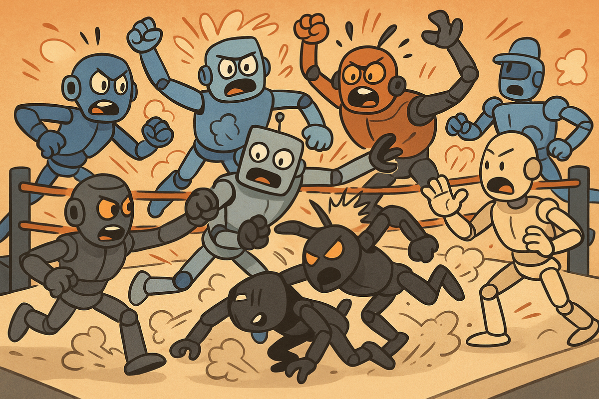 Guide: The Great AI Robot Race (2020–2025)