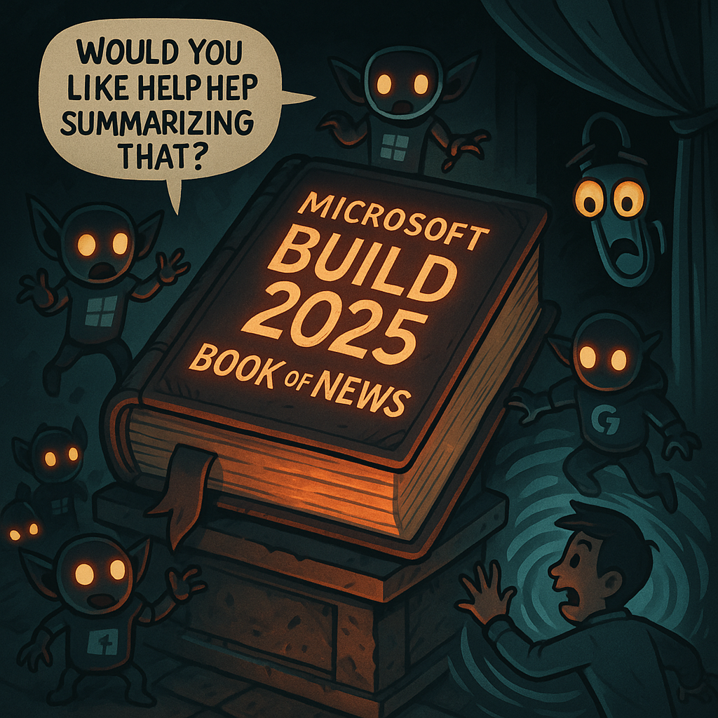 Microsoft Build 2025: Now Available in Hardcover, Paperback, and Eternal Scroll