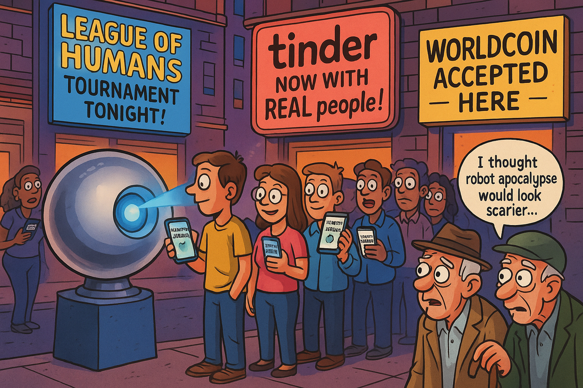 Worldcoin Wants Your Eyeballs — And They’re Bringing 7,500 Orbs to Get Them
