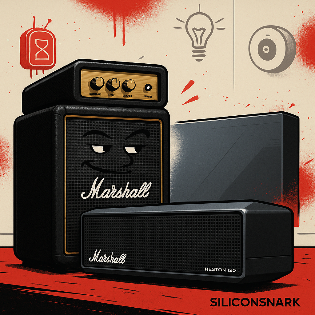 Marshall Releases a Soundbar, Because Apparently Your TV Wasn't Rock ‘n’ Roll Enough