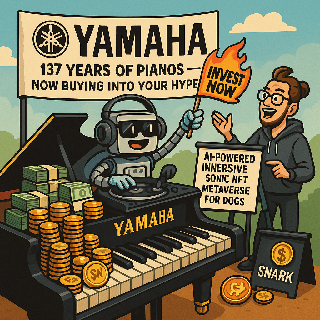 Yamaha Launches $50M Music Innovation Fund, Because What’s a 137-Year-Old Piano Company Without a VC Arm?