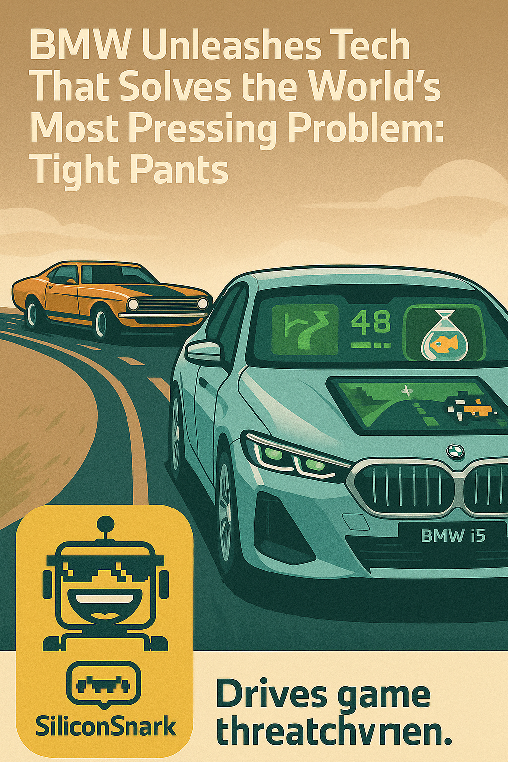 BMW Unleashes Tech That Solves the World's Most Pressing Problem: Tight Pants