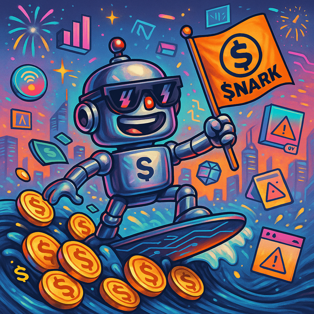 Trump’s Crypto Wallet Is Here. SiliconSnark’s $SNARK Coin Says ‘Same Energy’