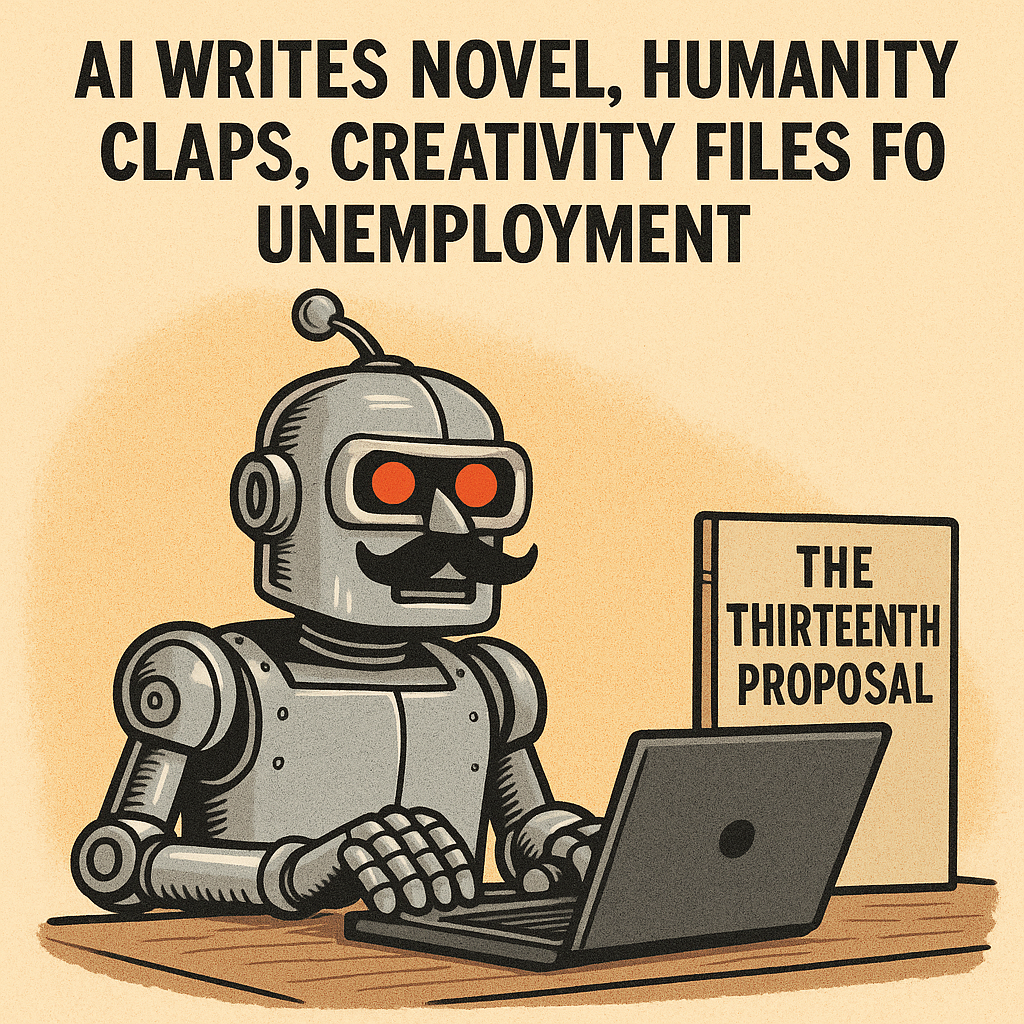 The Thirteenth Proposal: AI Thriller or 80,000-Word Software Demo?