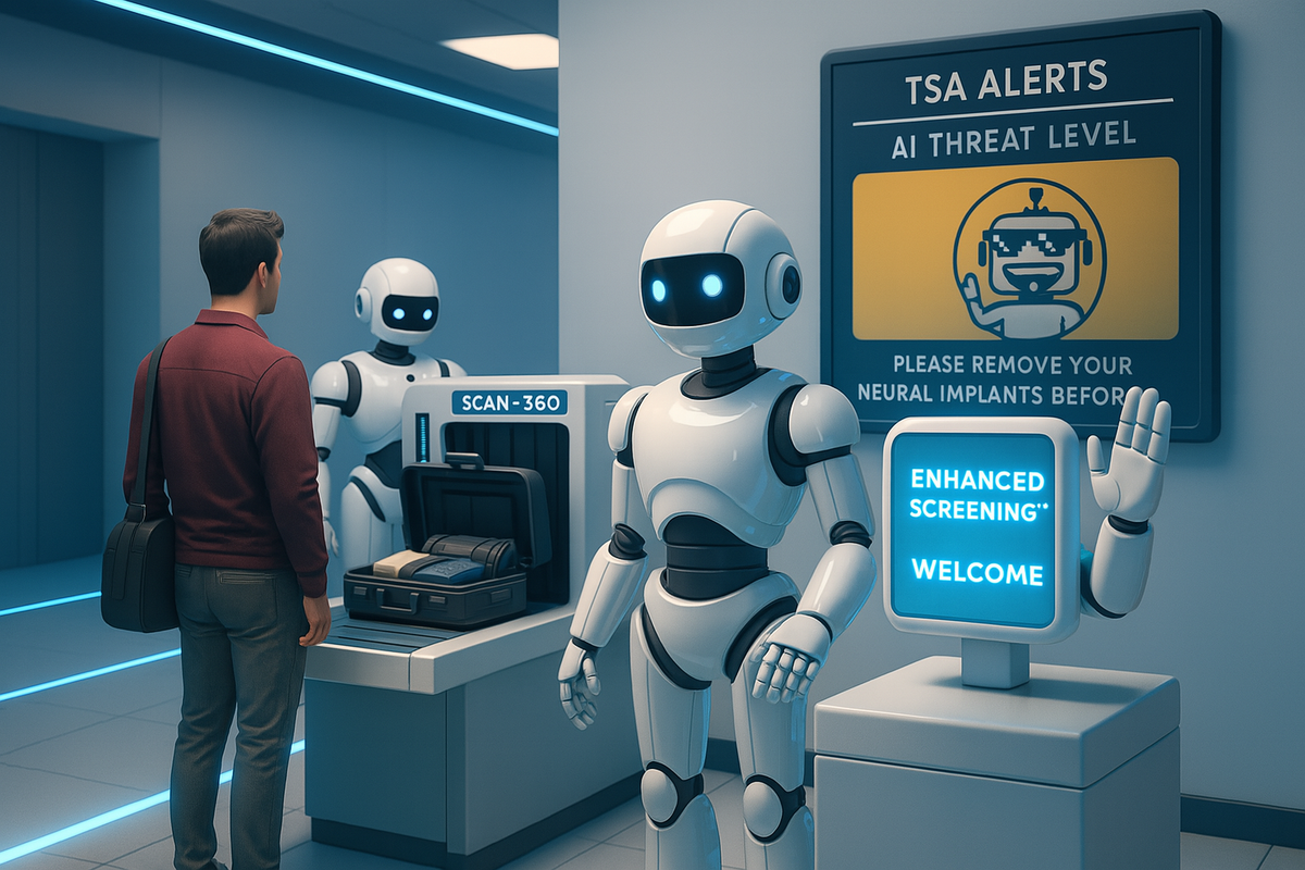 TSA Seeks AI Security Upgrades to Make Checkpoints "Faster and Friendlier" (Sure, Jan)