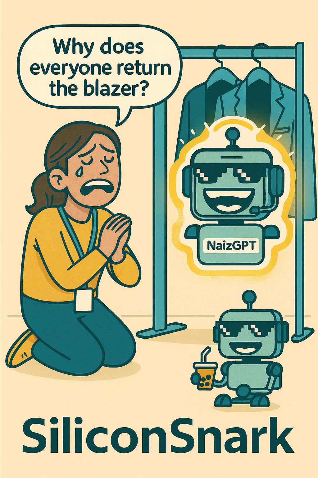 You Could Fix Your Sizing Chart, or You Could Build NaizGPT