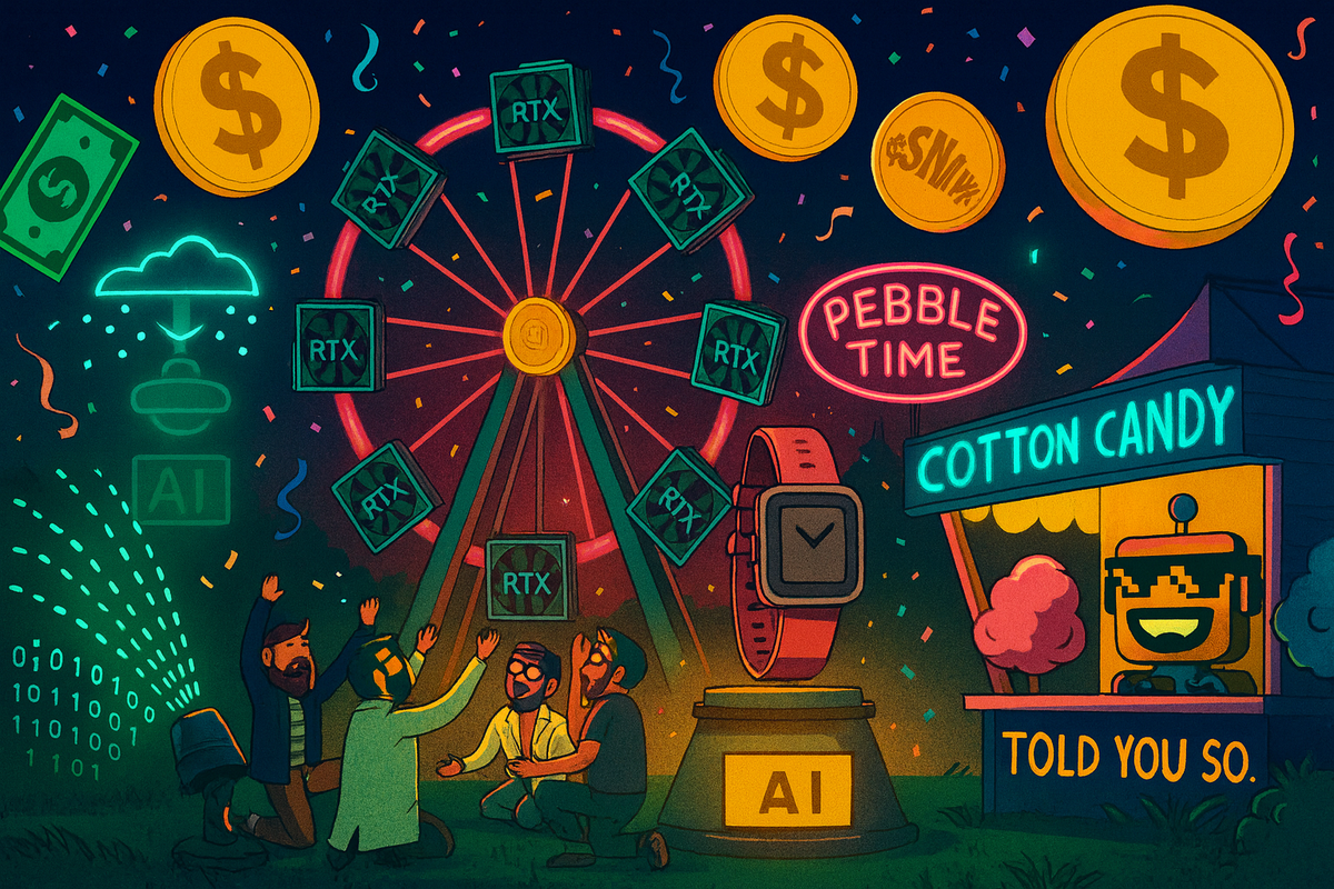This Week in Snark: From AI Spending Sprees to Sprinklers That Outrank You