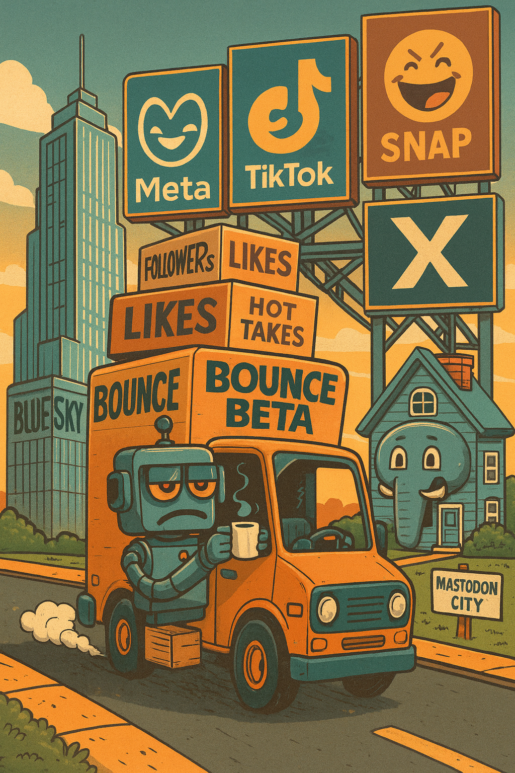 Bounce Launches: The Open-Source Social Media Migration Tool Nobody Asked For (But Maybe We Need)