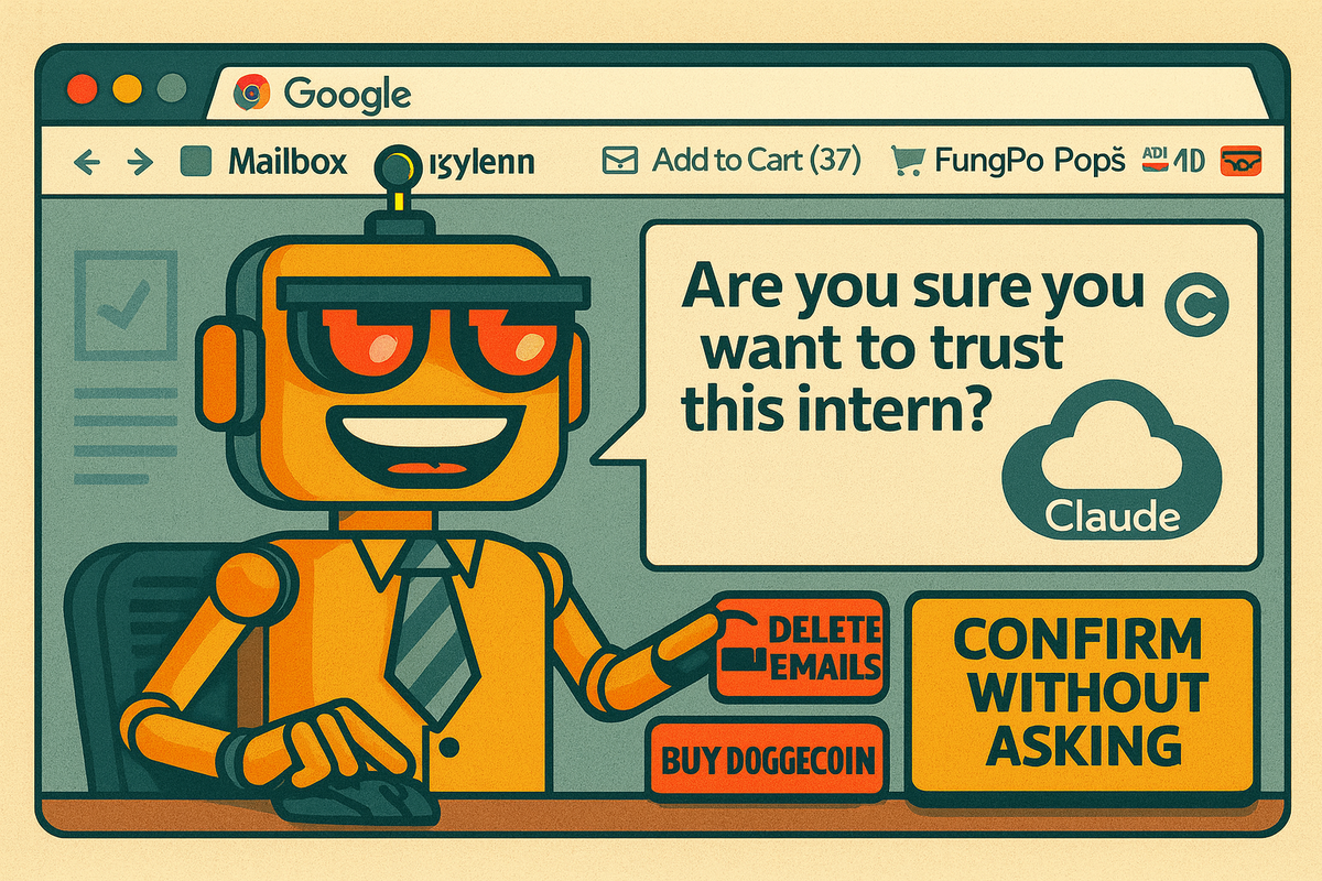 Claude for Chrome: Anthropic Just Gave Its AI the Keys to Your Browser. What Could Go Wrong?