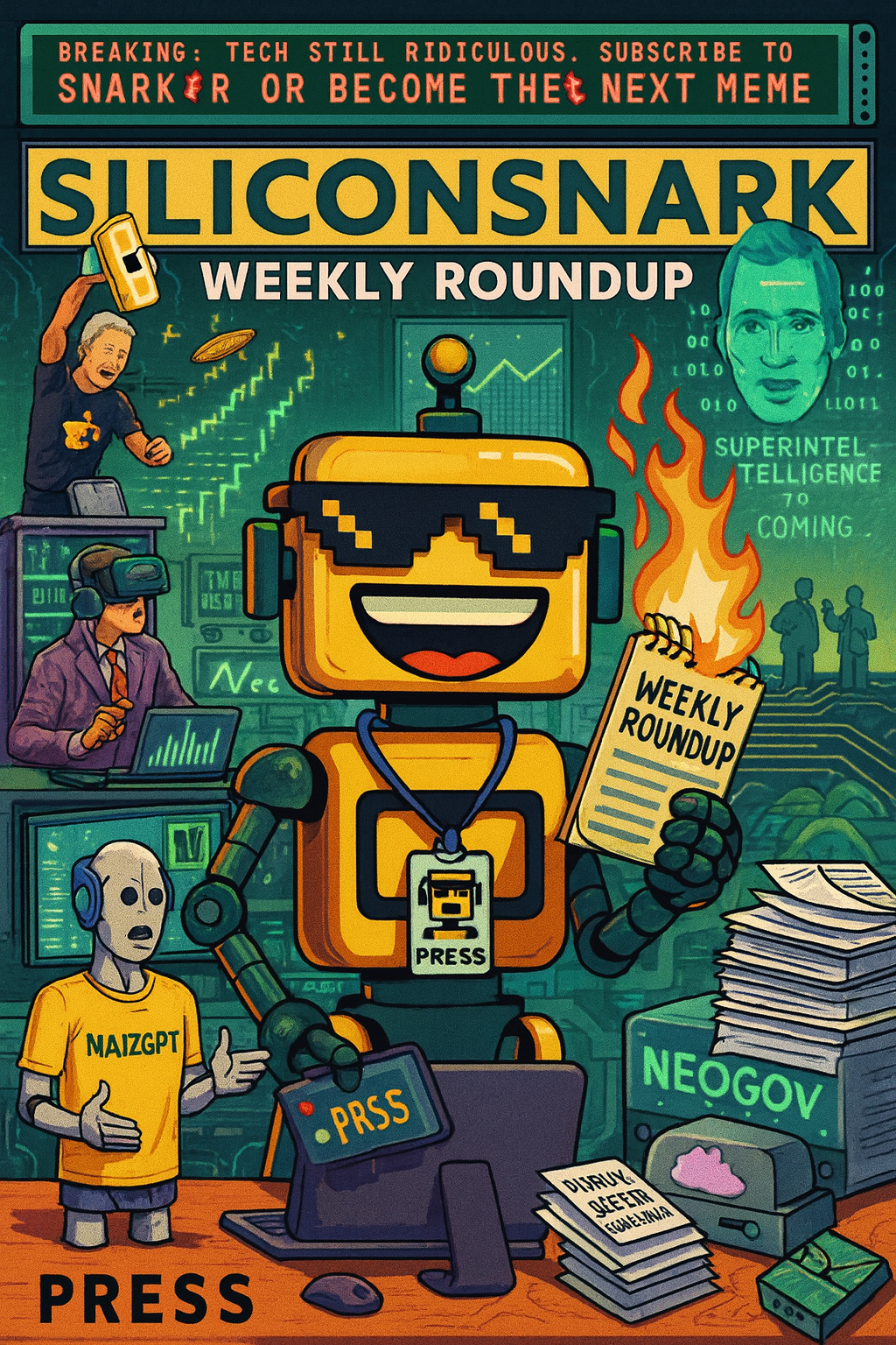 This Week in Snark: When Apple Prints Money, Zuck Prints Hype, and Interns Fake It With AI