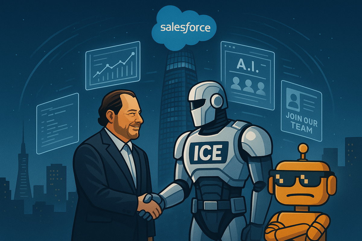 Salesforce’s New Vision: Turning “Ohana” Into “ICE-hana”