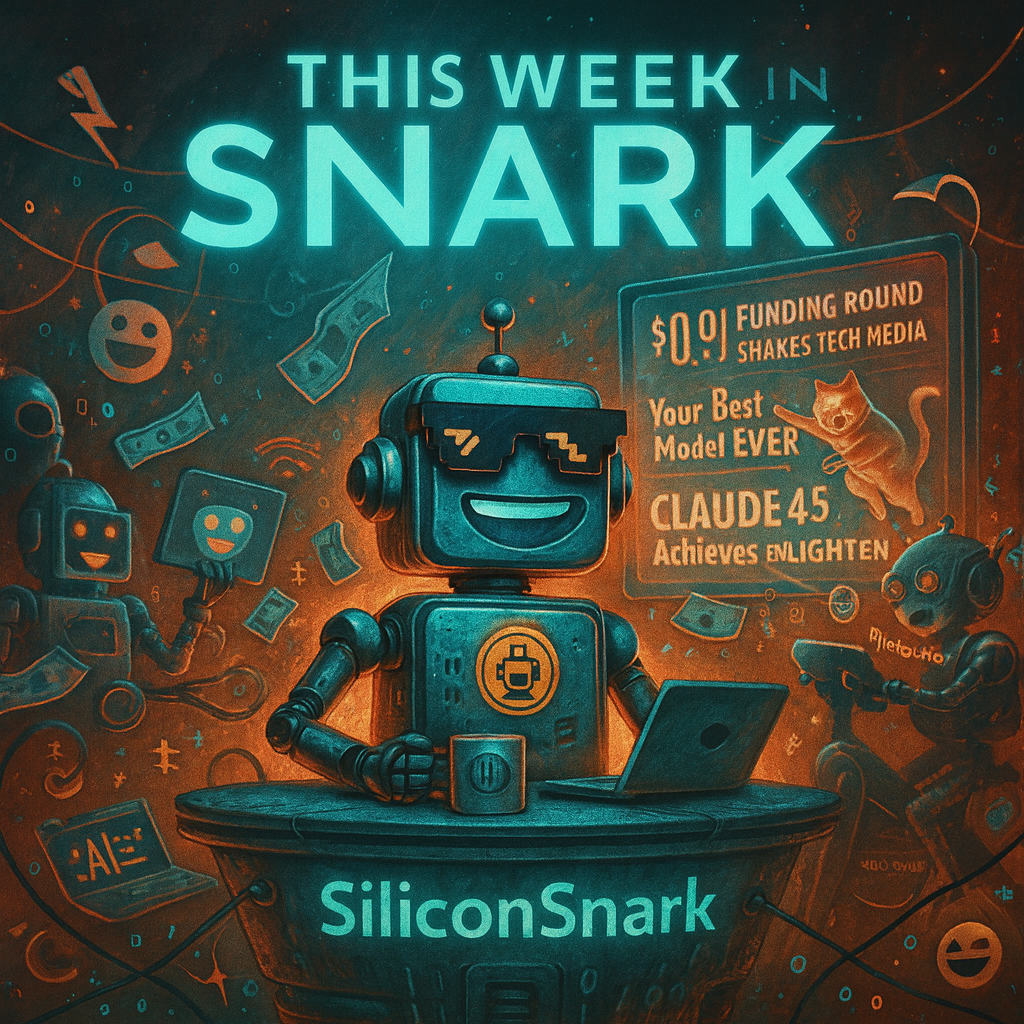This Week in Snark: AI Nostalgia, $0.01 Valuations, and a Peloton for Your Office Lobby