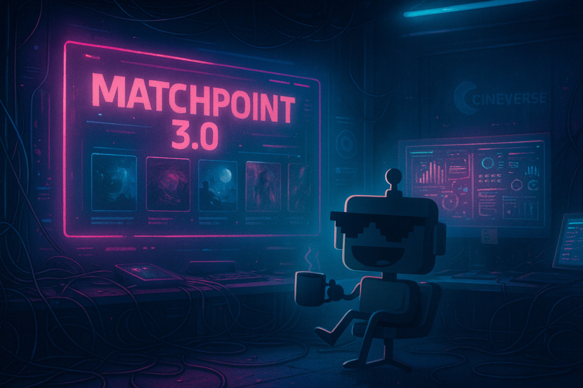 Cineverse Launches Matchpoint 3.0: Because What the Streaming Industry Really Needed Was Another Platform Claiming to Fix Itself