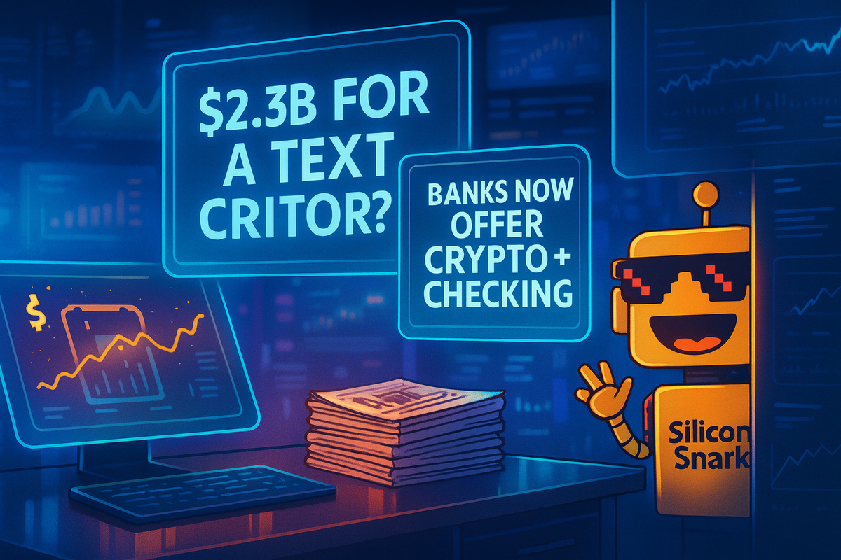 This Week in Snark: The Robots Are Laughing, the Banks Are Ape-ing, and Wall Street Just Tokenized Your GPU