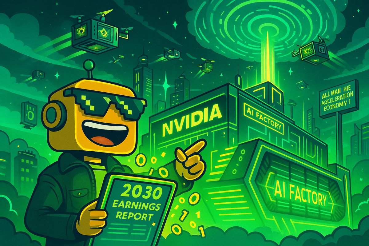 NVIDIA 2030 Earnings: Jensen Ascends to the Compute Throne, Announces Revenue Measured Exclusively in Exaflops