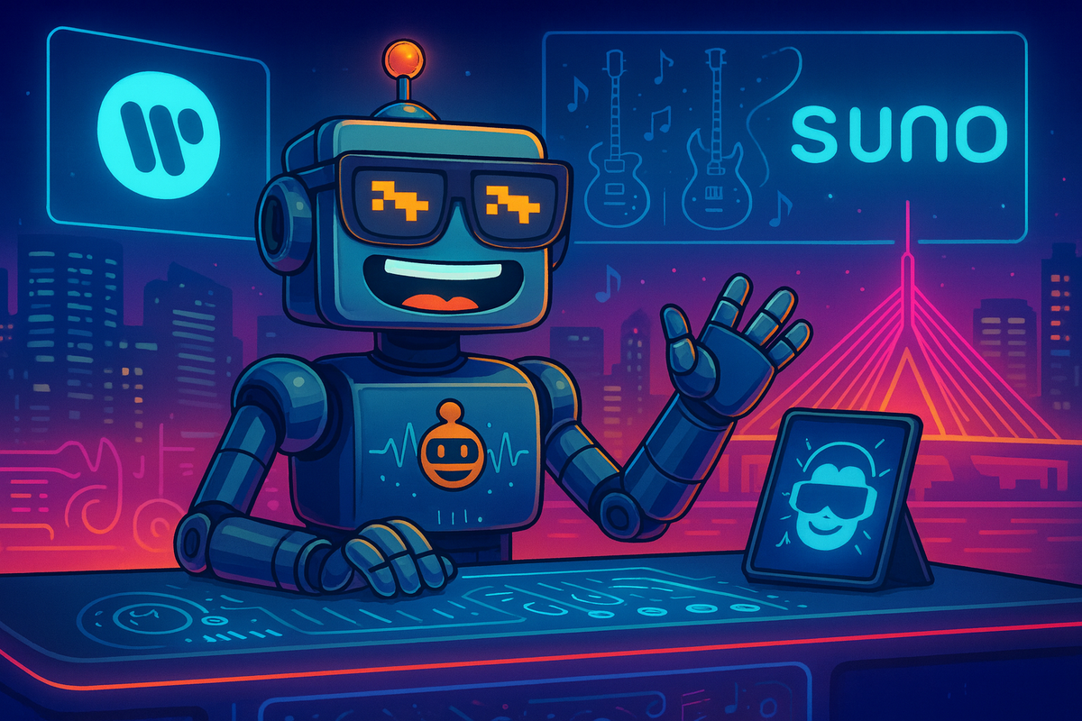 Warner Music Just Hit ‘Play’ on the Future of AI Music — And Suno, the Boston Darling, Is Finally Getting Its Spotlight