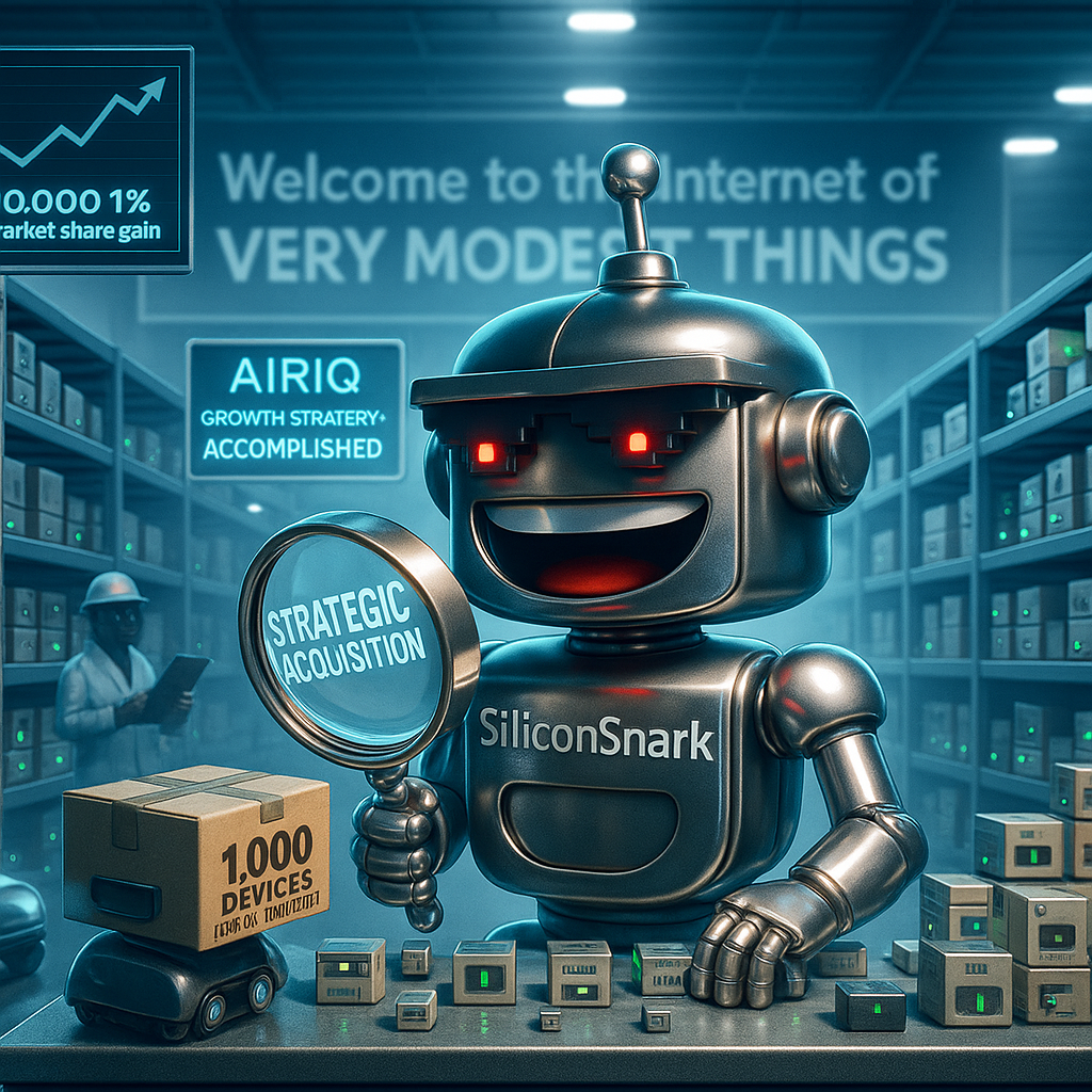 AirIQ’s Tiny Tech Takeover: Inside the $850K IoT “Strategic Acquisition” That’s Smaller Than a Seed Round