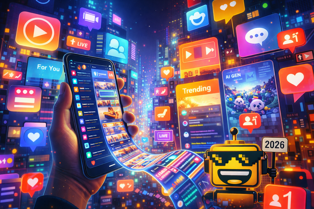 Guide to the Top Social Media Platforms of 2026: The Winners, the Wannabes, and the Weird New Stuff