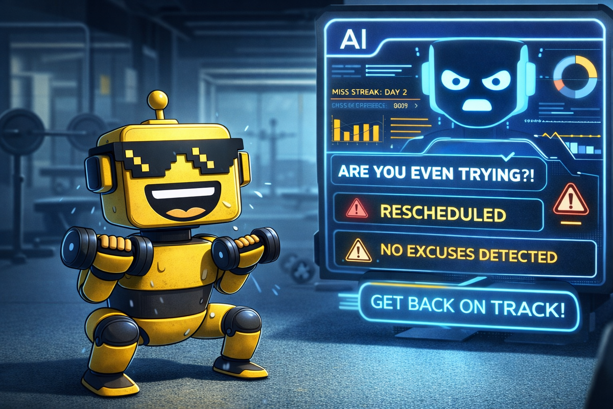 How AI Keeps Your New Year’s Resolutions When Motivation Inevitably Quits