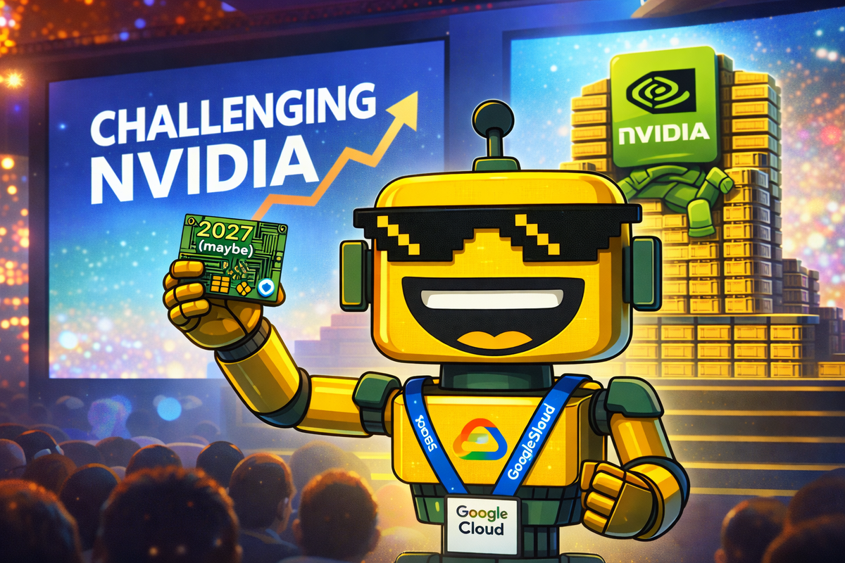 Google Is Ready to Challenge Nvidia. The Chips Are Ready to Be Designed.