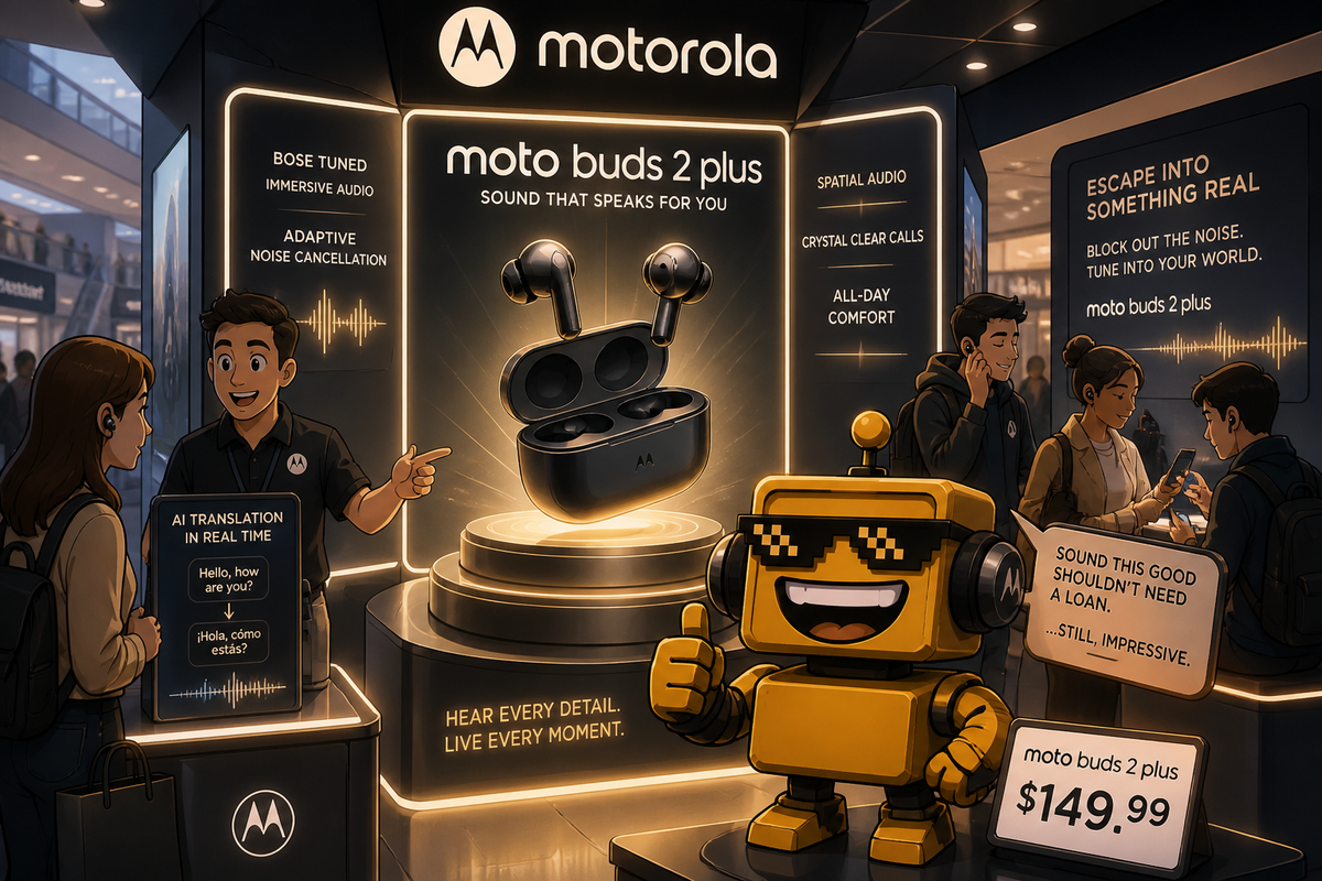 Motorola Put Bose in $150 Earbuds and Gave Them Main-Character Energy