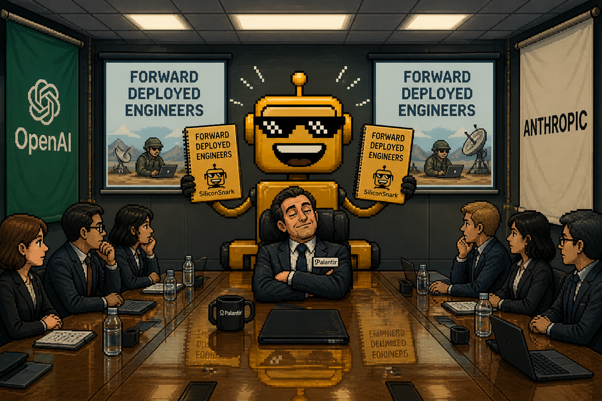 OpenAI and Anthropic Both Invented the Same Company This Morning. Palantir Wants Royalties.