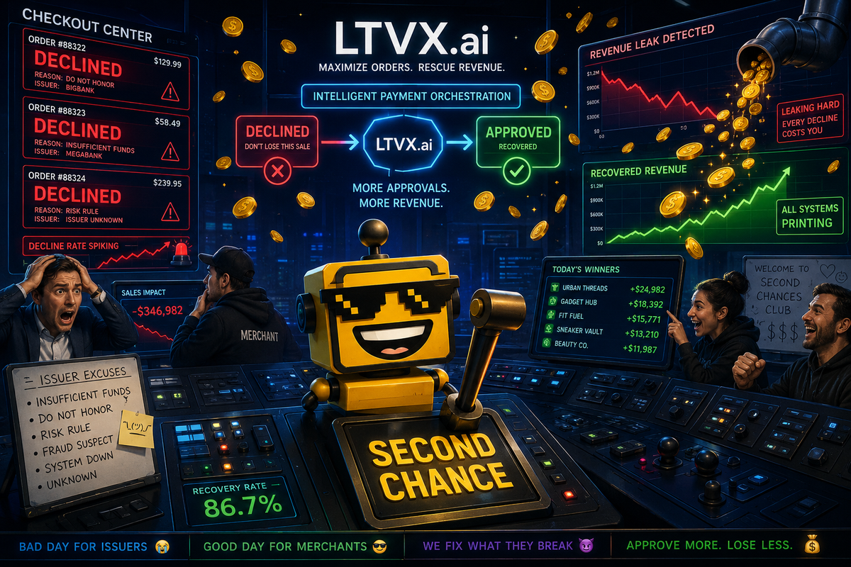LTVX.ai Turns Failed Checkouts Into Revenue and a Whole New Relationship