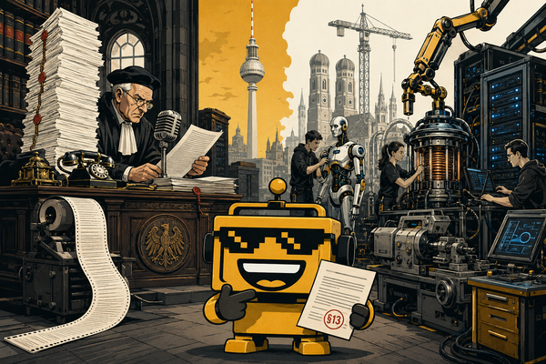 SiliconSnark robot in Germany