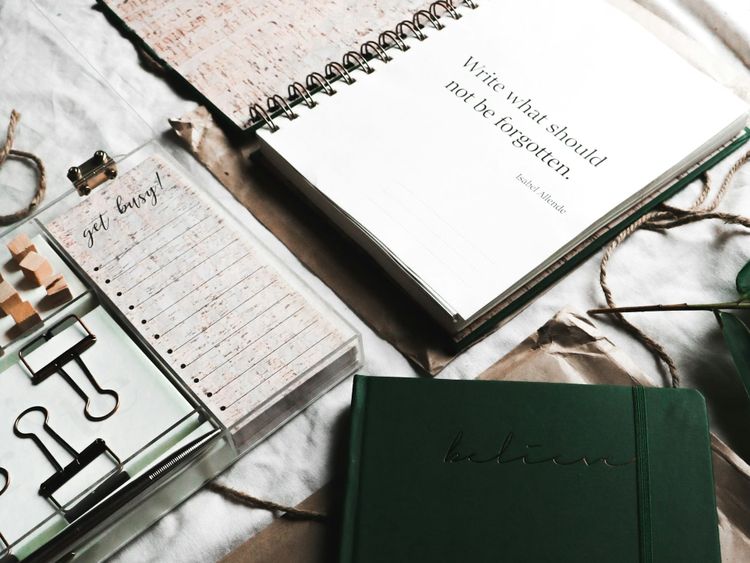 The Half-Filled Notebook on My Shelf
