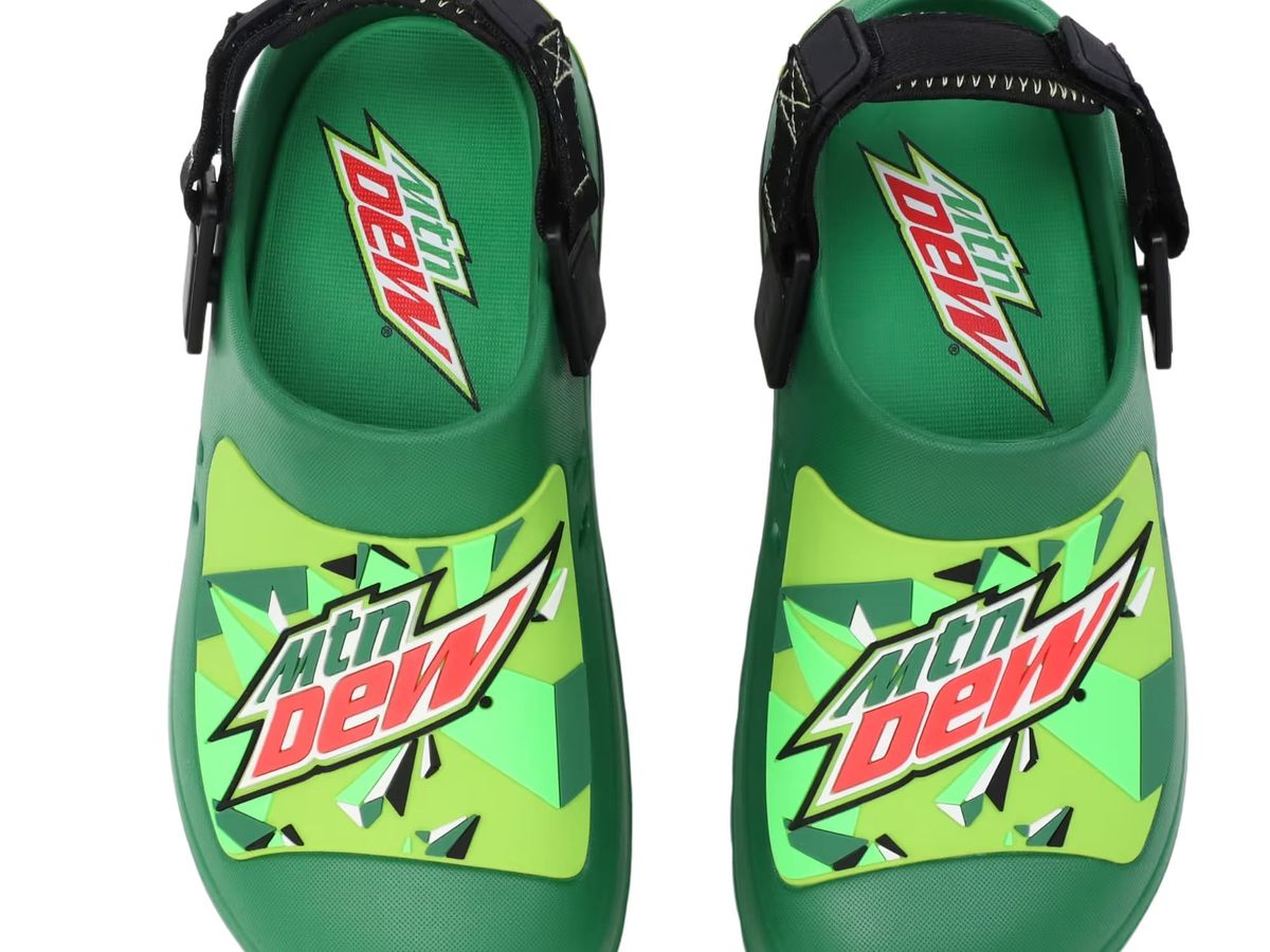 Walmart is selling Mountain Dew clogs and they are selling out fast