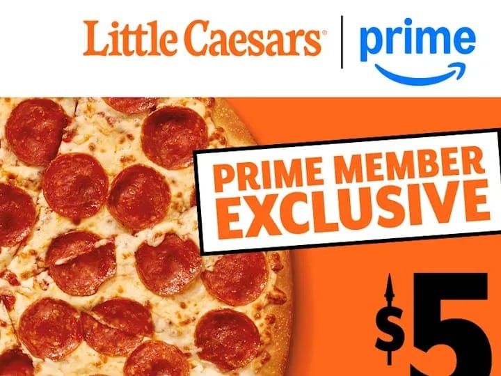 Little Caesars is selling $5 pizzas to Amazon Prime members