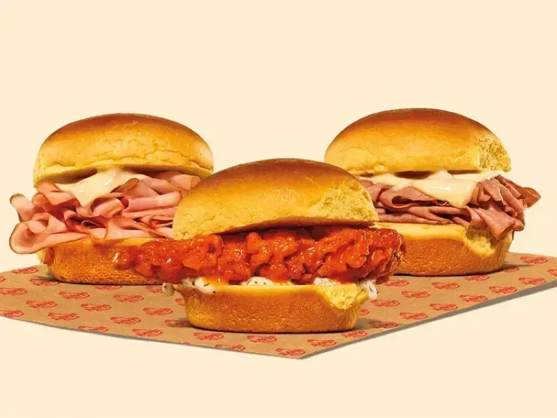 Arby's debuts a new lineup of $1.99 sliders