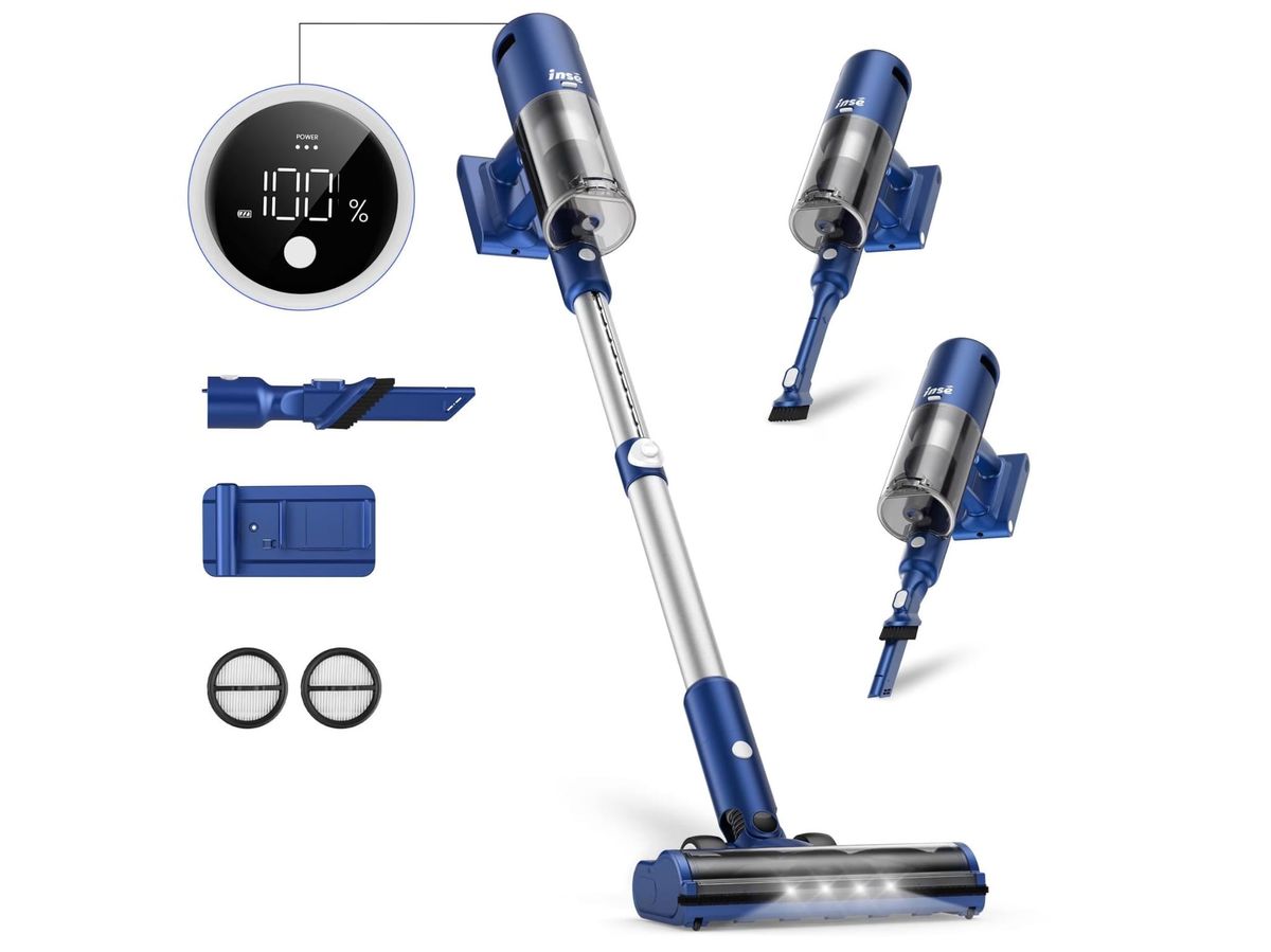 INSE Lightweight Cordless Vacuum ©Image Credit: INSE