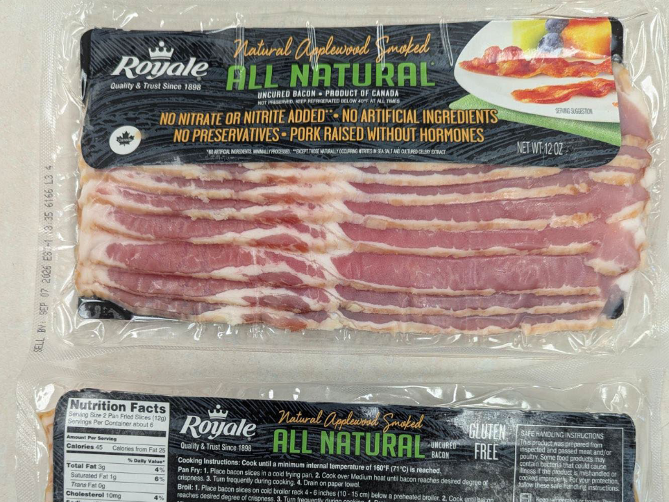 USDA recalls 12,000 pounds of bacon sold in 3 states
