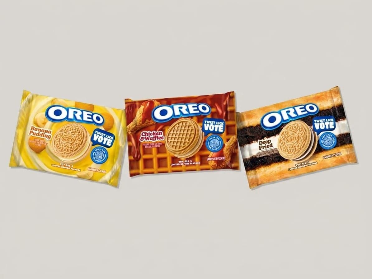 Oreo launches 3 bizarre new flavors after fan vote
