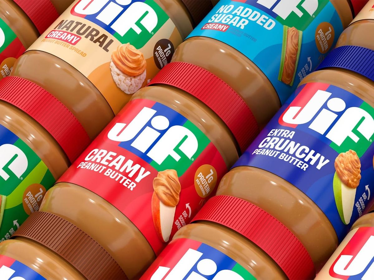 Jif rolls out a whole new look - the first in 30 years