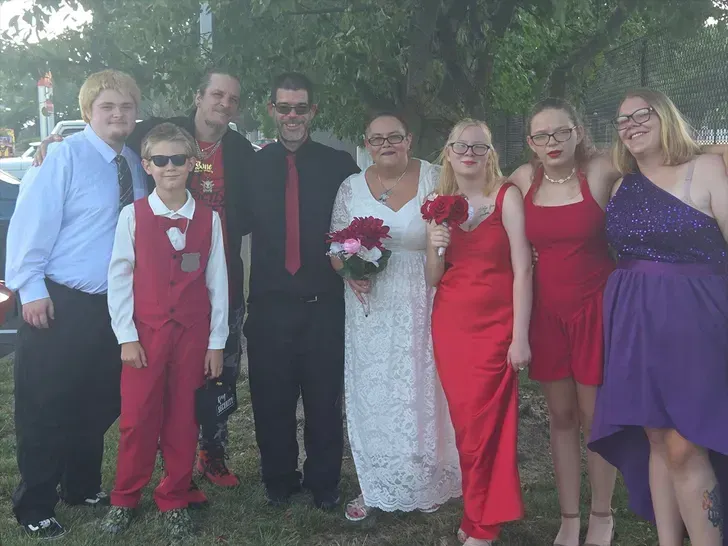 Two McDonald's coworkers tie the knot inside their restaurant
