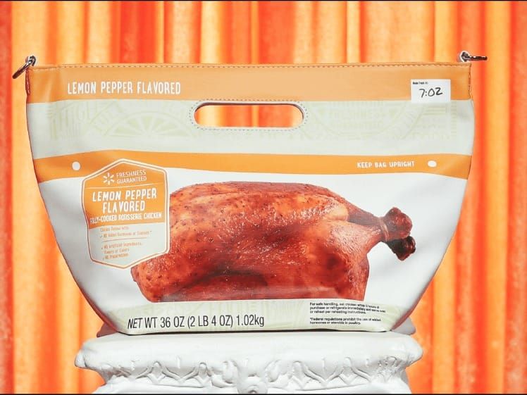 Walmart's sold-out rotisserie chicken purse is reselling for 10 times its price