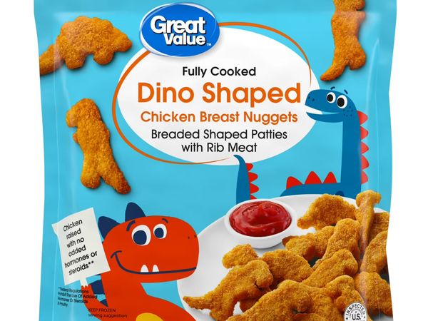 Walmart shoppers warned of lead risk in Great Value dino nuggets