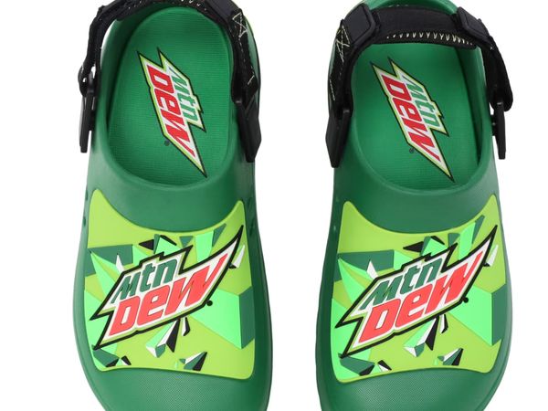 Walmart is selling Mountain Dew clogs and they are selling out fast