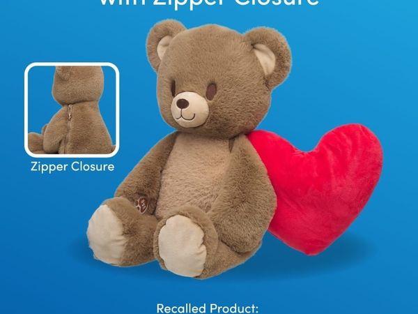 Build-A-Bear recalls 36,000 plush bears due to choking hazard