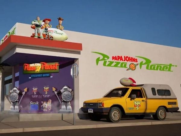 Papa Johns is bringing famous Pixar location to life