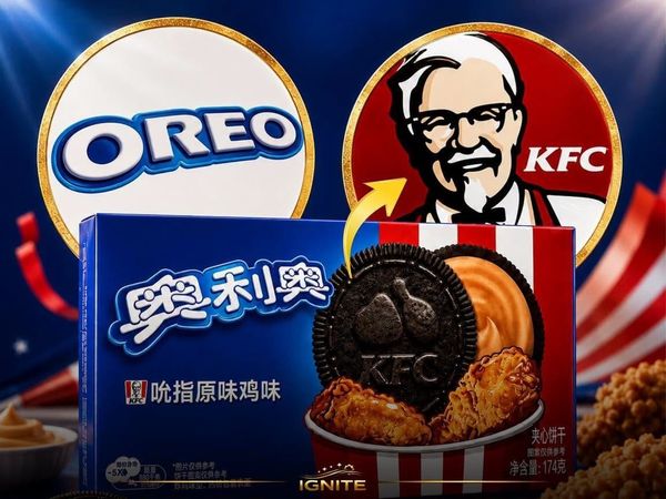 Oreo and KFC team up to launch fried chicken-flavored cookies