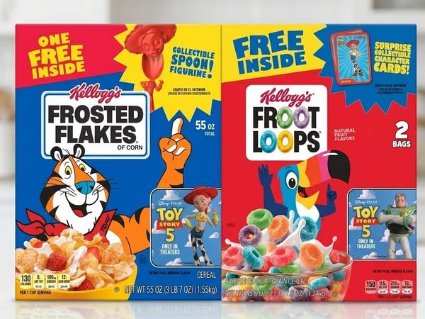 Kellogg's is putting toys back in cereal boxes after 10 years