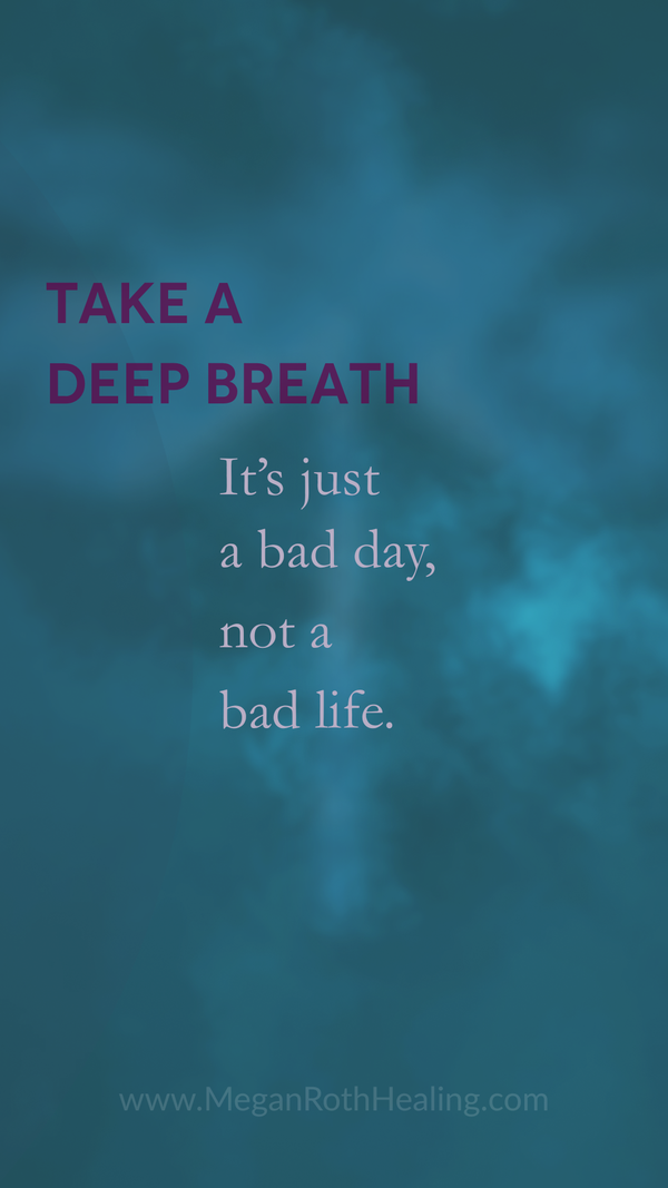 just a bad day