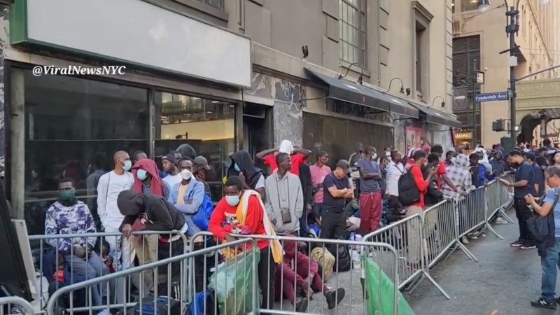 Restauranteur Who Mandated COVID Jabs Forced to Close Eateries at NYC Hotel Housing Illegals