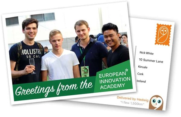 StampOwl team in European Innovation Academy