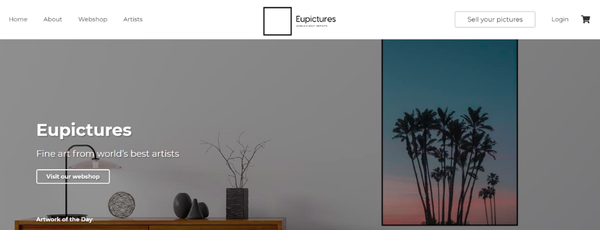 Eupictures.eu Website Cover