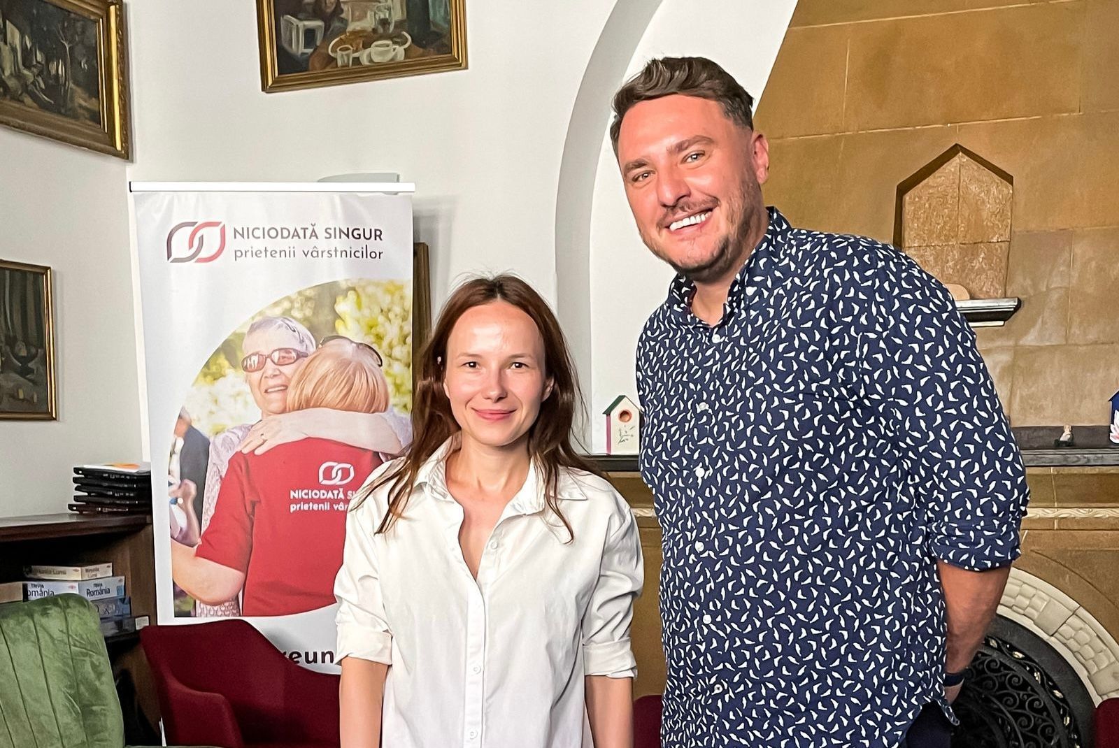 Asociația Niciodată Singur, un panaceu pentru sufletele vârstnicilor