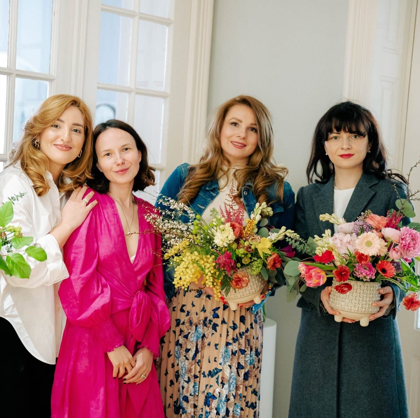 The Blooming After 30s Flower Workshop was a blast